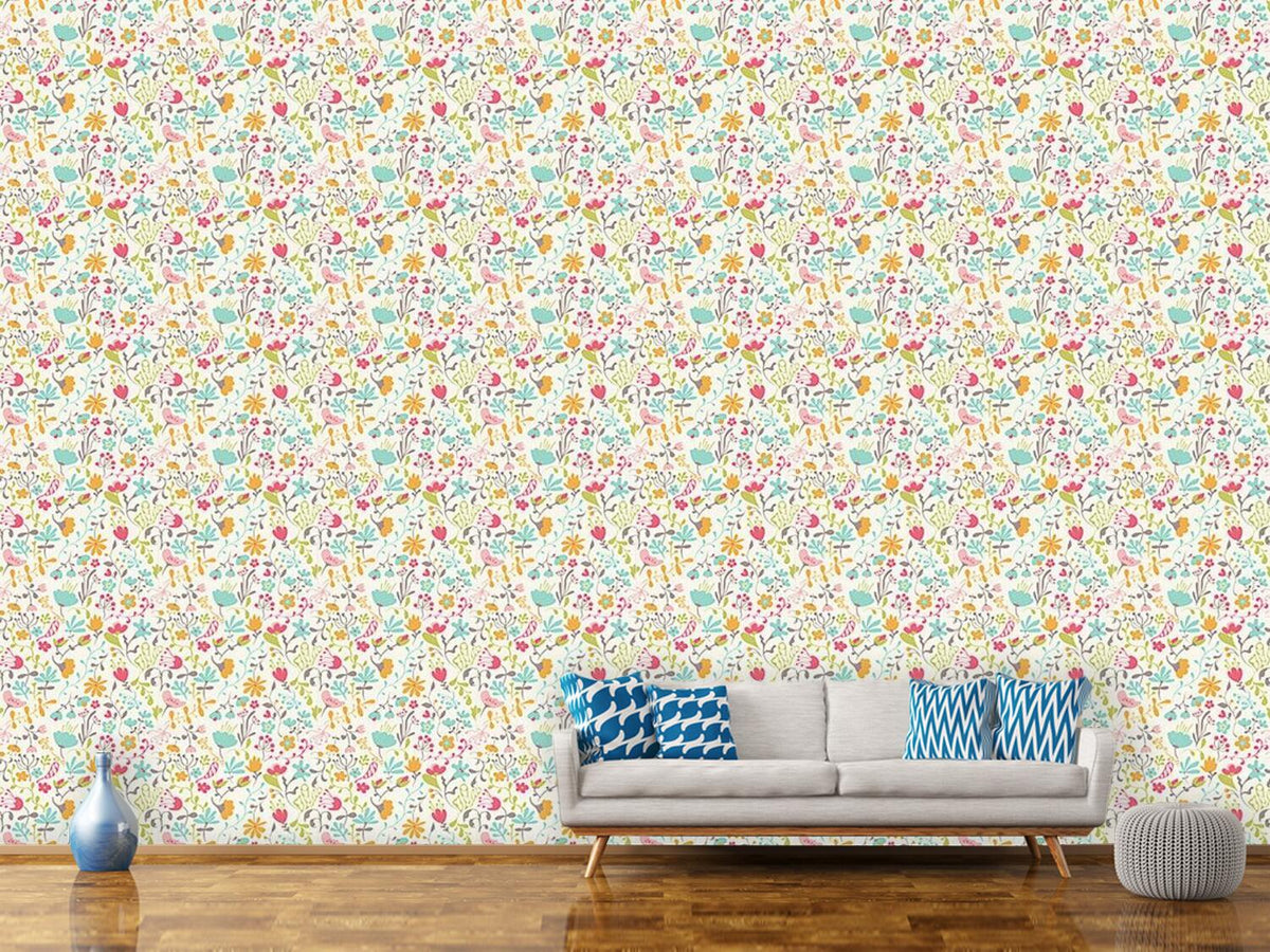 patterned-wallpaper-floral-enchantment