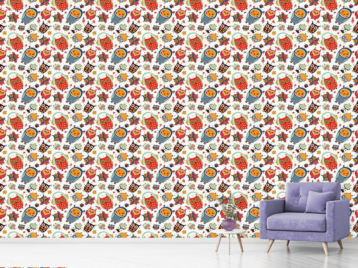 patterned-wallpaper-the-sweetest-owls