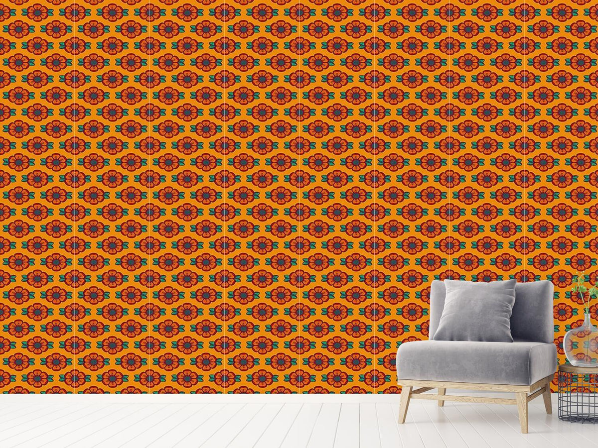 patterned-wallpaper-roses-of-krumlov