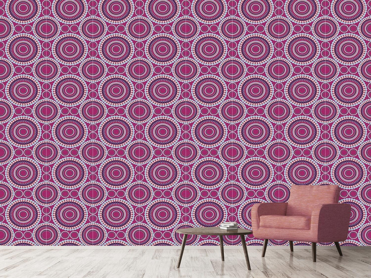 patterned-wallpaper-retro-circle