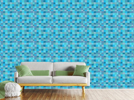 patterned-wallpaper-blue-green-facets