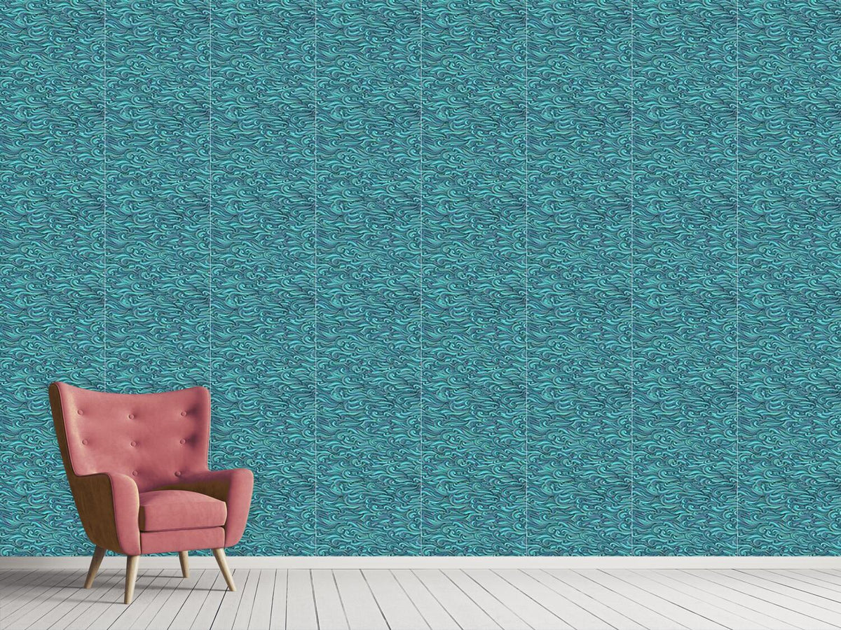 patterned-wallpaper-the-mermaids-gentle-swell