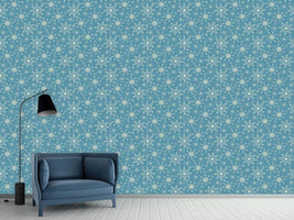 patterned-wallpaper-fantasy-snowflakes