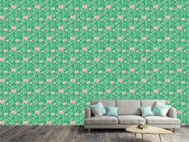 patterned-wallpaper-cactus-in-bloom