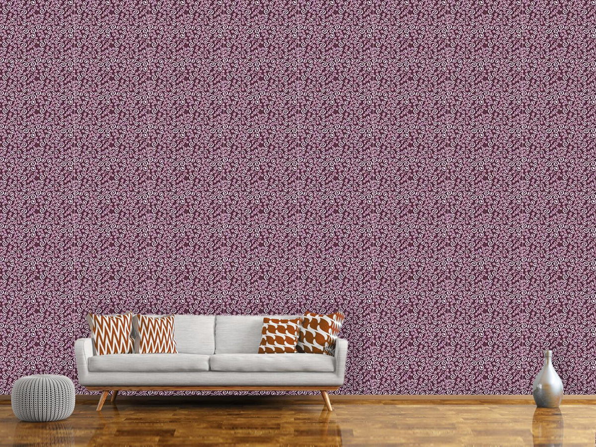 patterned-wallpaper-squiggle-curls