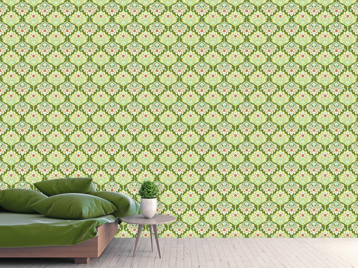 patterned-wallpaper-damask-of-spring