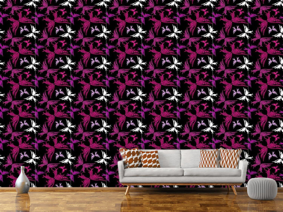 patterned-wallpaper-papillon