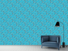 patterned-wallpaper-ethno-branches-blue