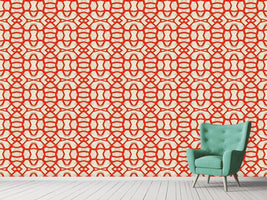 patterned-wallpaper-red-coral