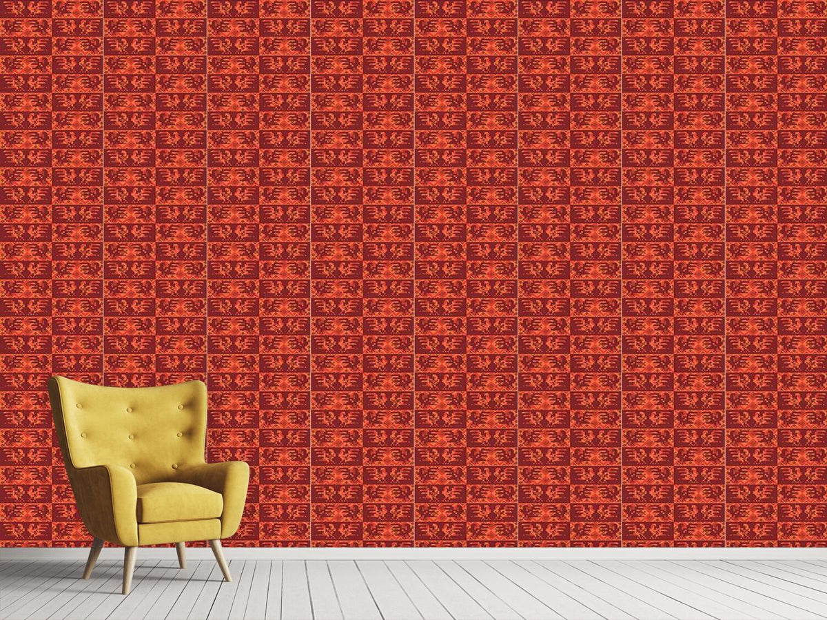 patterned-wallpaper-solar-rooster-dance