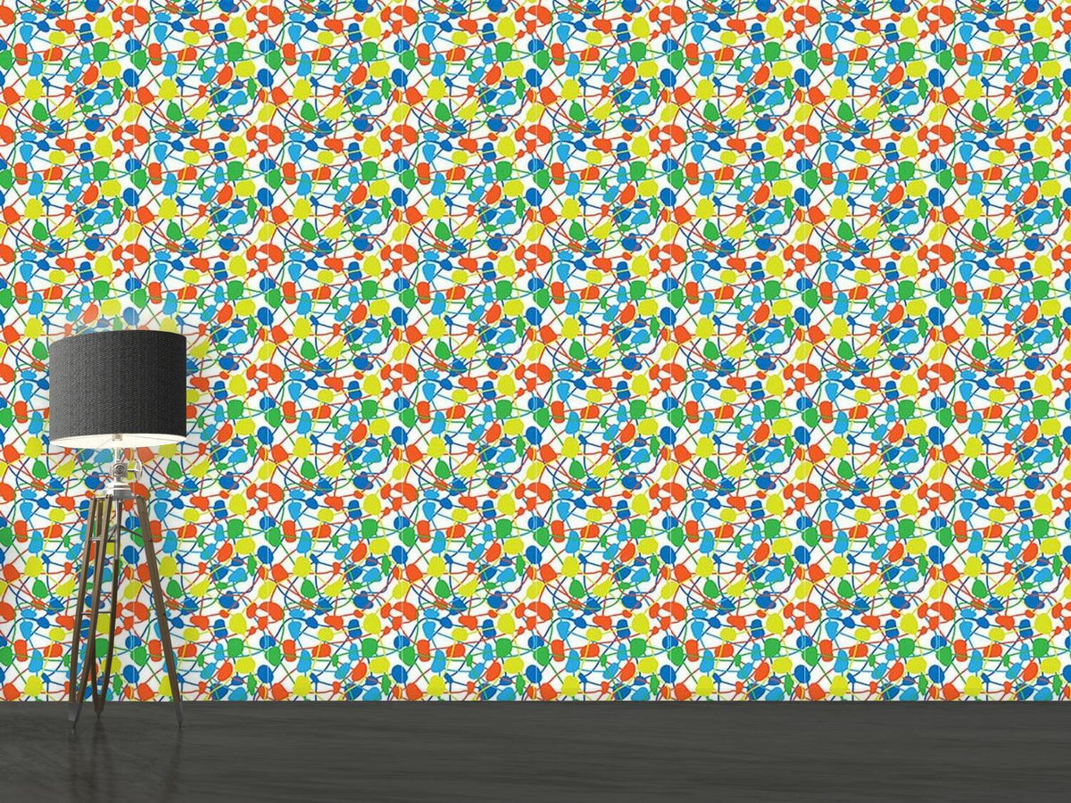 patterned-wallpaper-mesh-connection