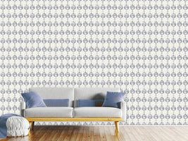 patterned-wallpaper-star-twinkle-with-silver-baubles