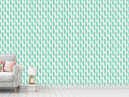 patterned-wallpaper-feather-leaves