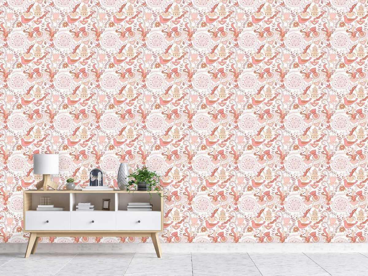 patterned-wallpaper-russian-tea-party