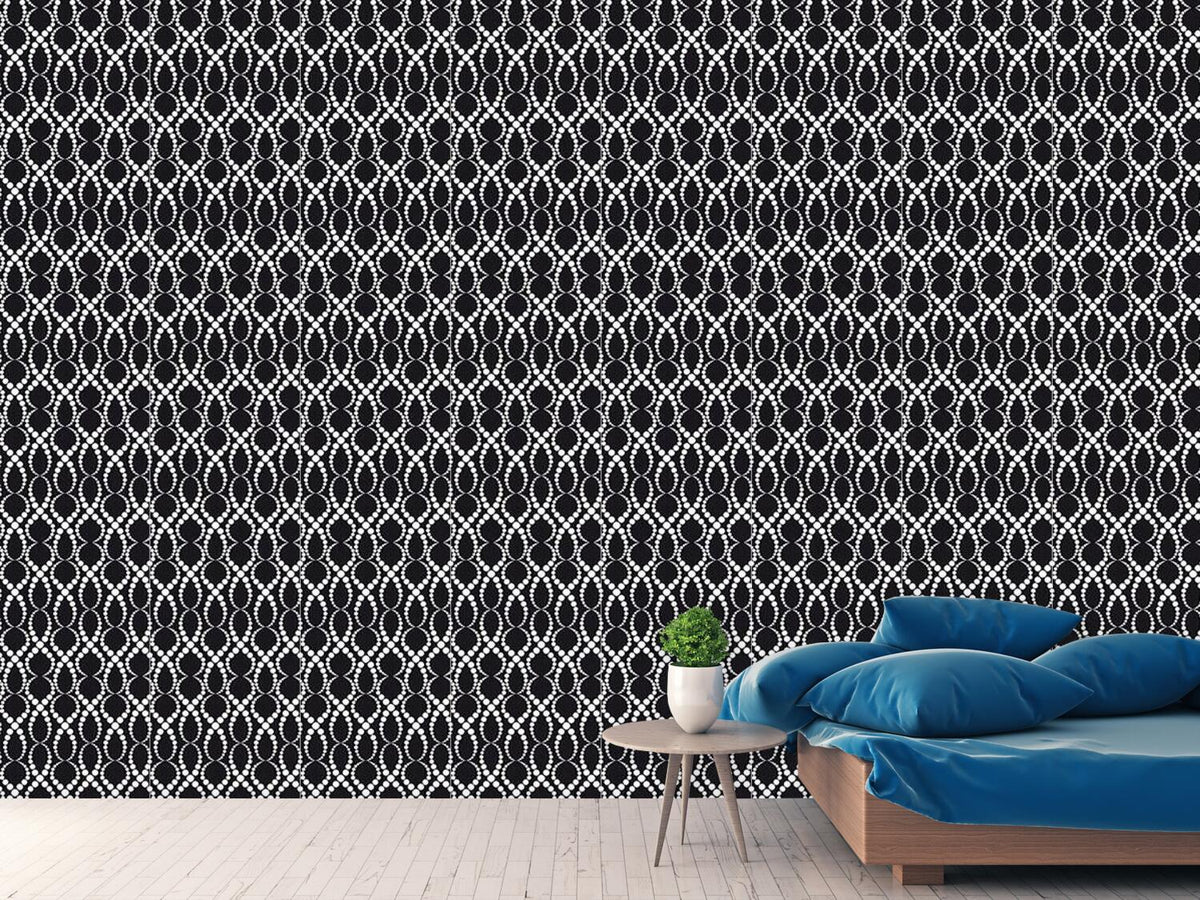 patterned-wallpaper-black-and-white-pearls