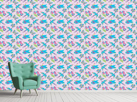 patterned-wallpaper-romantic-mosaic