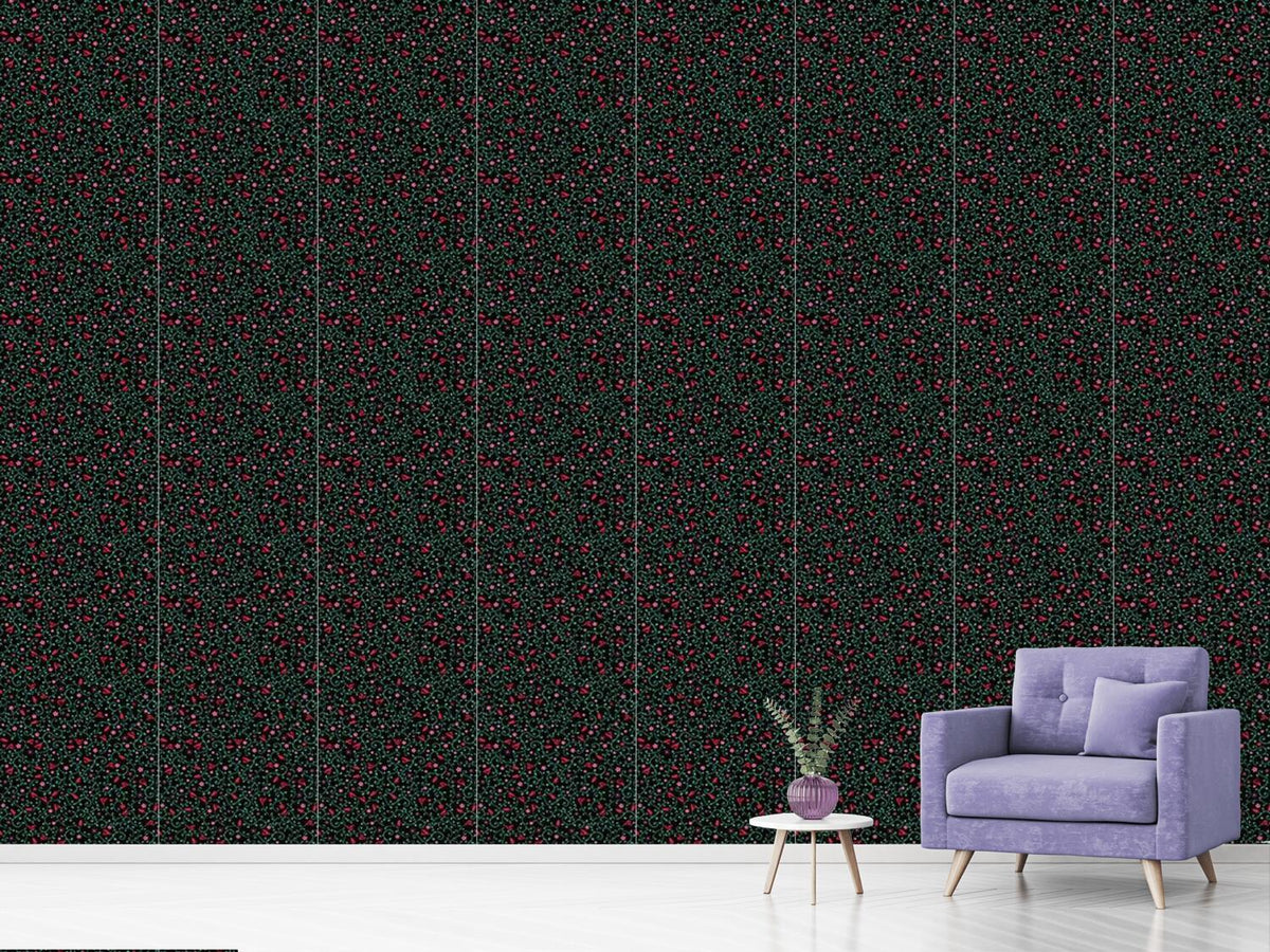 patterned-wallpaper-rapunzels-garden-at-night-time