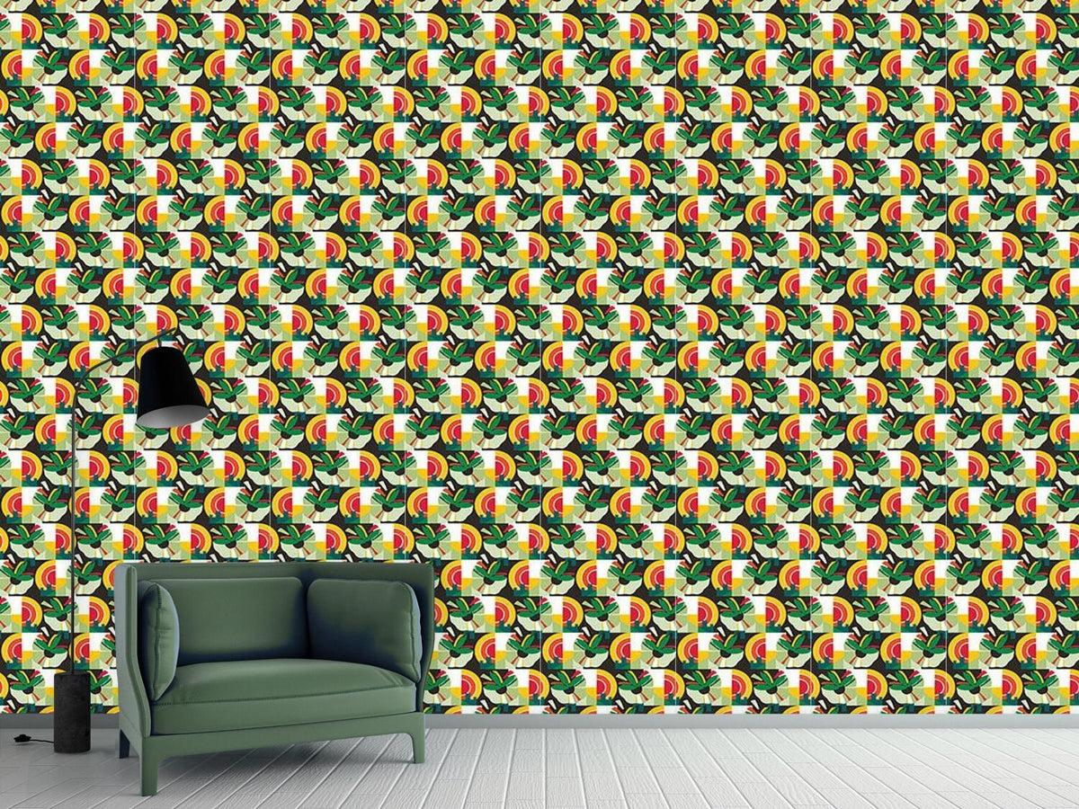 patterned-wallpaper-inflorescence