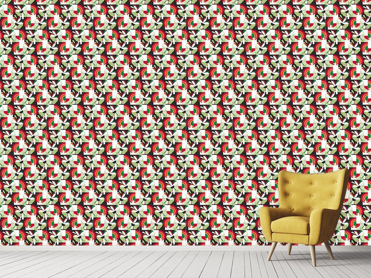 patterned-wallpaper-inflorescence-green