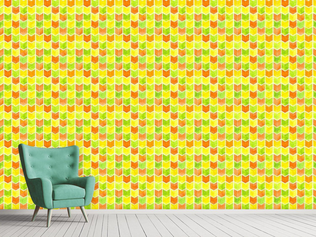 patterned-wallpaper-summer-zigzag