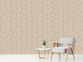 patterned-wallpaper-seashells-sand